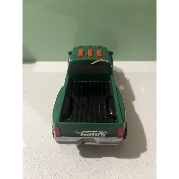 2008 Hasbro Tonka Mini Green Park Ranger Truck 6.5” Red Buttons Lights & Sound - Picture 2 of 3